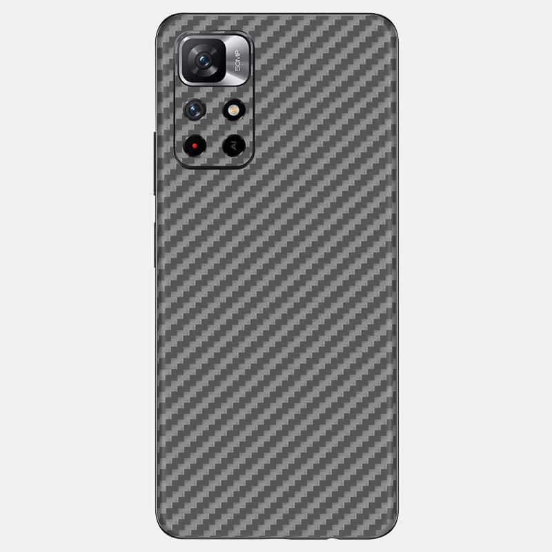 Carbon Fibre Grey Glass Back