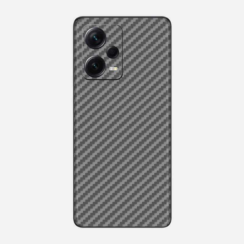 Carbon Fibre Grey Glass Back
