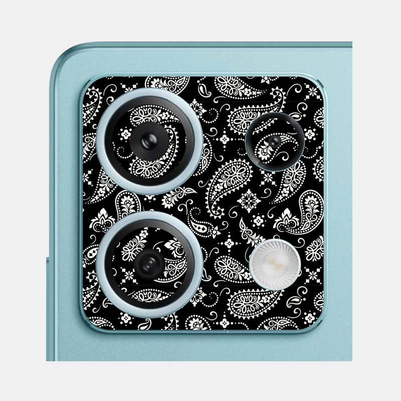 Black Paisley Pack of 2