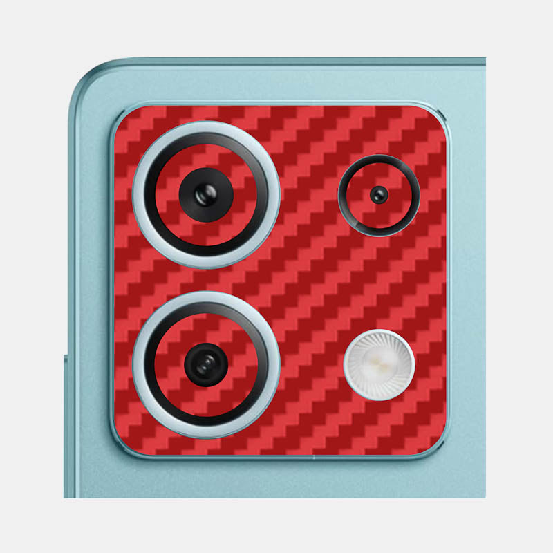 Carbon Fibre Red Pack of 2