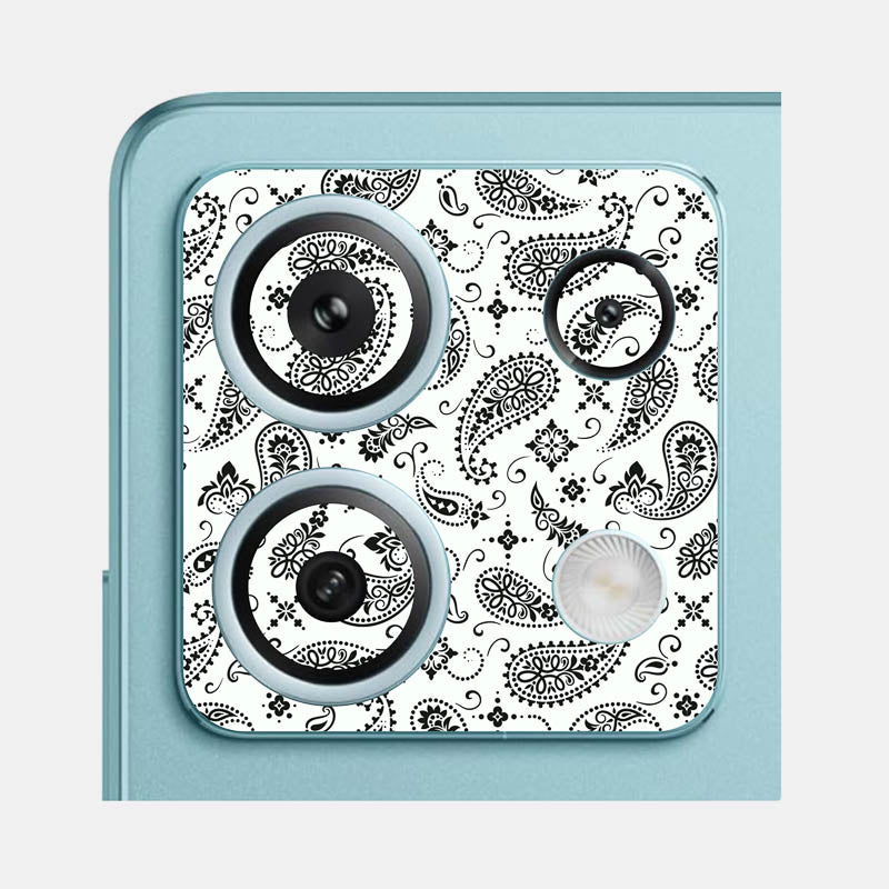 White Paisley Pack of 2