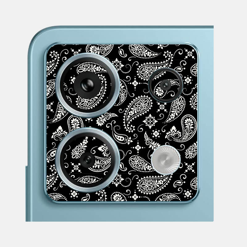 Black Paisley Pack of 2