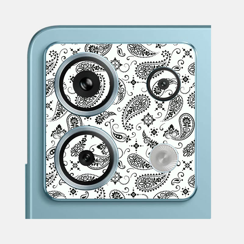 White Paisley Pack of 2