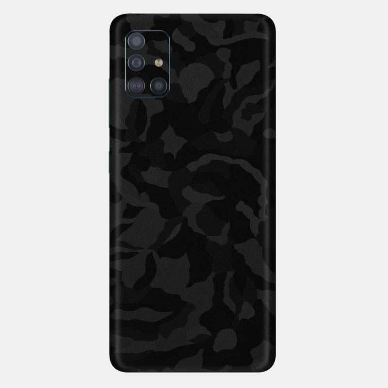 Black Camo Full Back