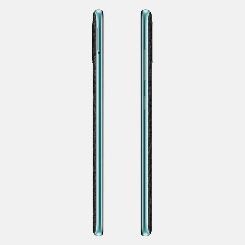 Black Leather Glass Back