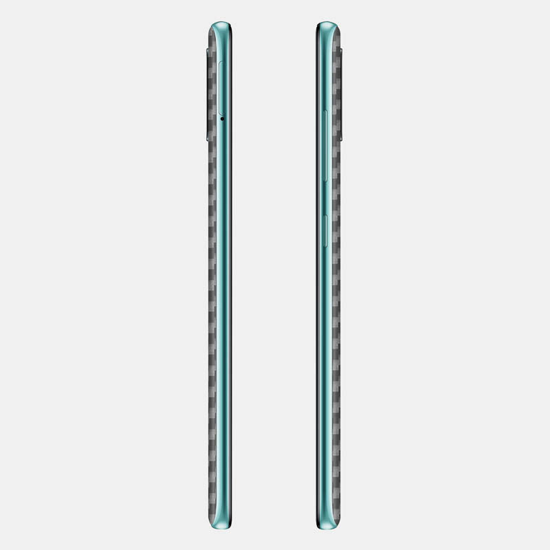 Carbon Fibre Grey Glass Back