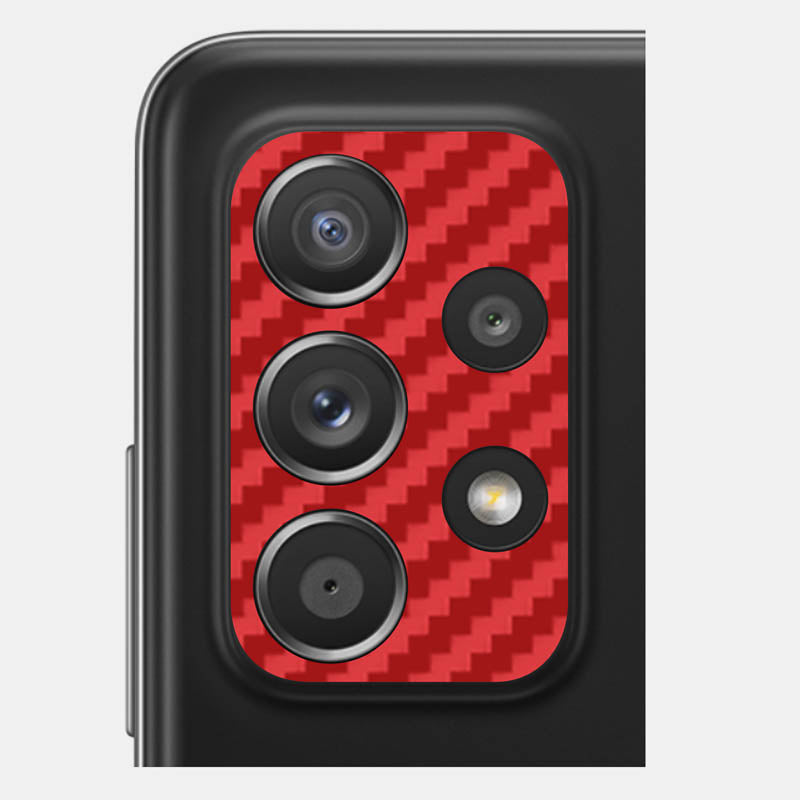 Carbon Fibre Red Pack of 2