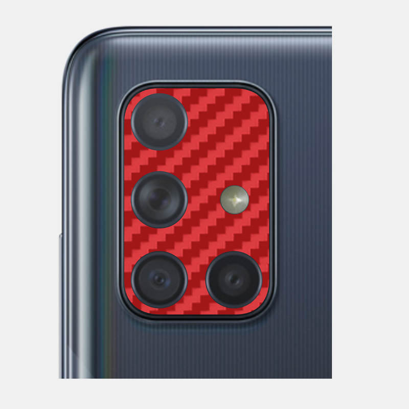 Carbon Fibre Red Pack of 2