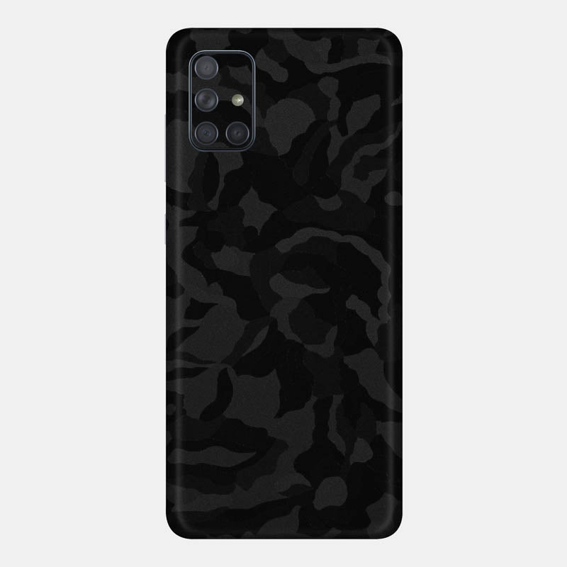 Black Camo Full Back