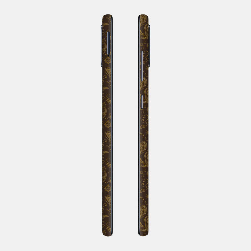 Brown Paisley Full Back