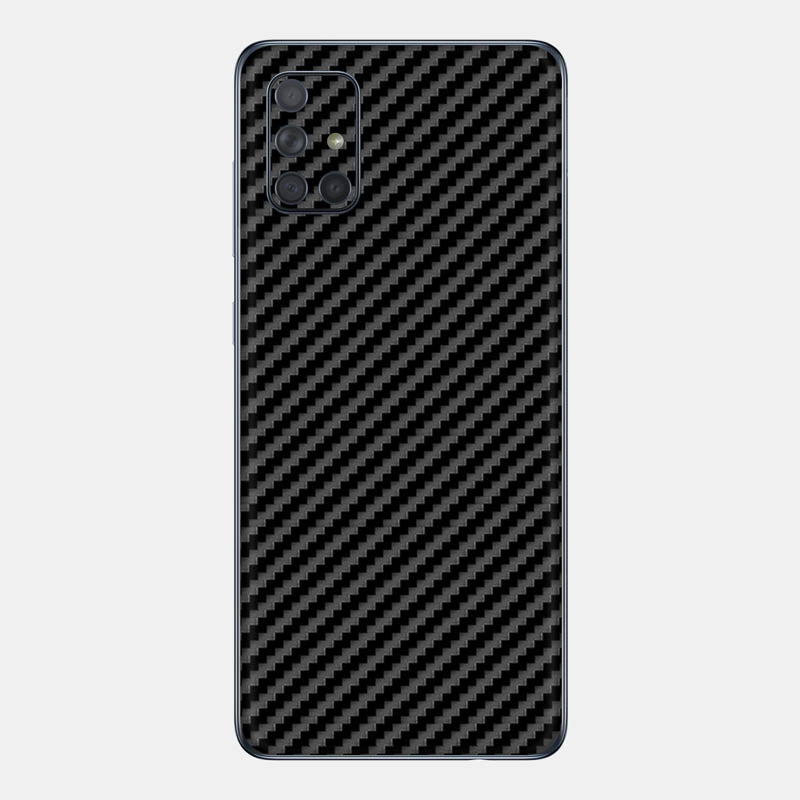 Carbon Fibre Black Glass Back