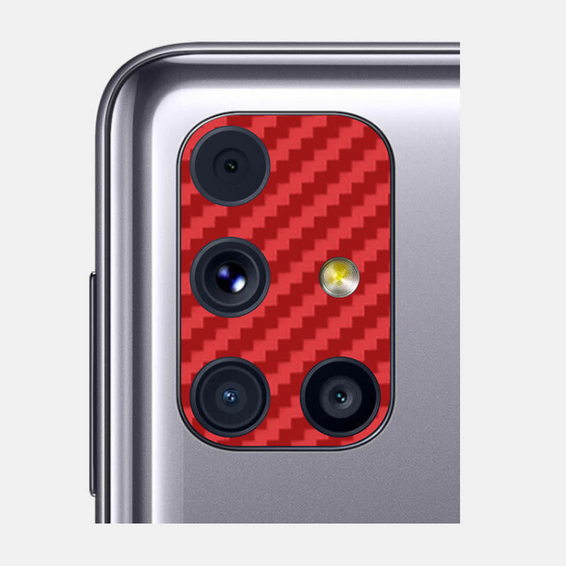 Carbon Fibre Red Pack of 2