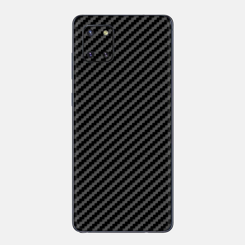 Carbon Fibre Black Glass Back