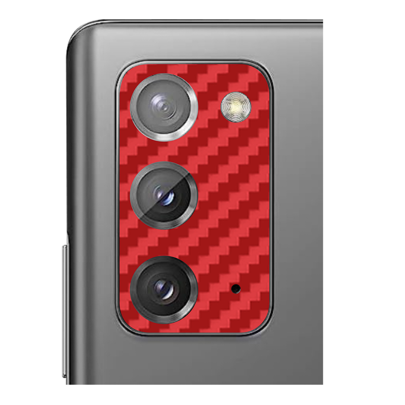 Carbon Fibre Red Pack of 2