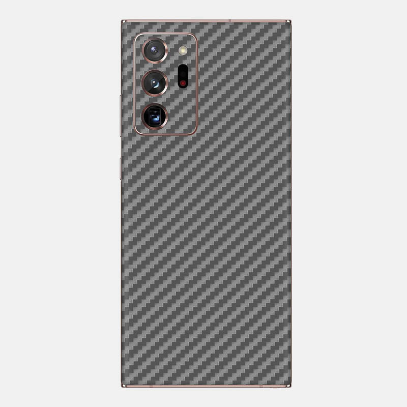 Carbon Fibre Grey Glass Back