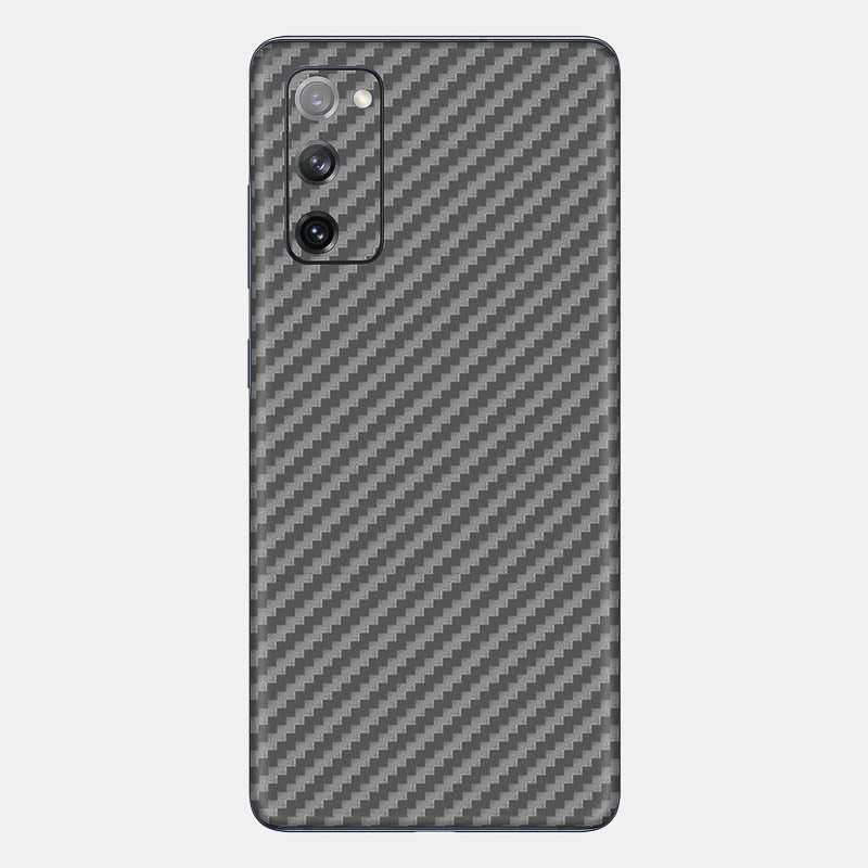 Carbon Fibre Grey Glass Back