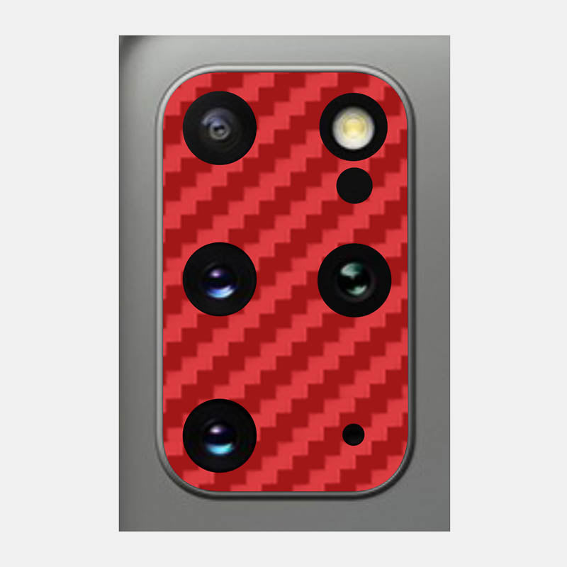 Carbon Fibre Red Pack of 2