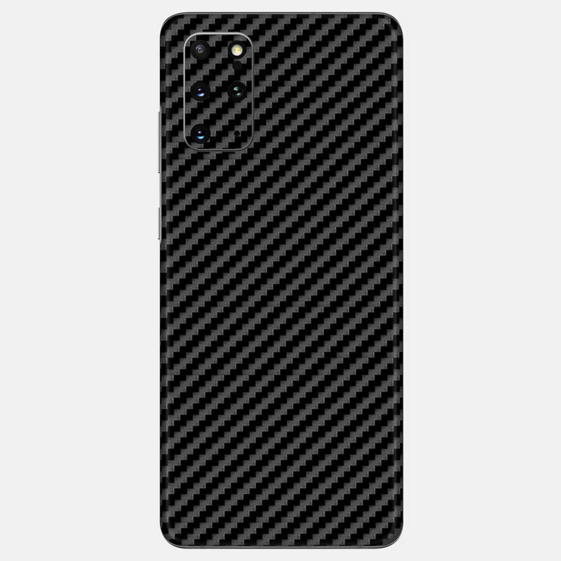 Carbon Fibre Black Glass Back