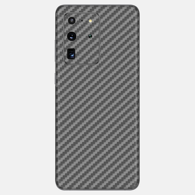 Carbon Fibre Grey Glass Back