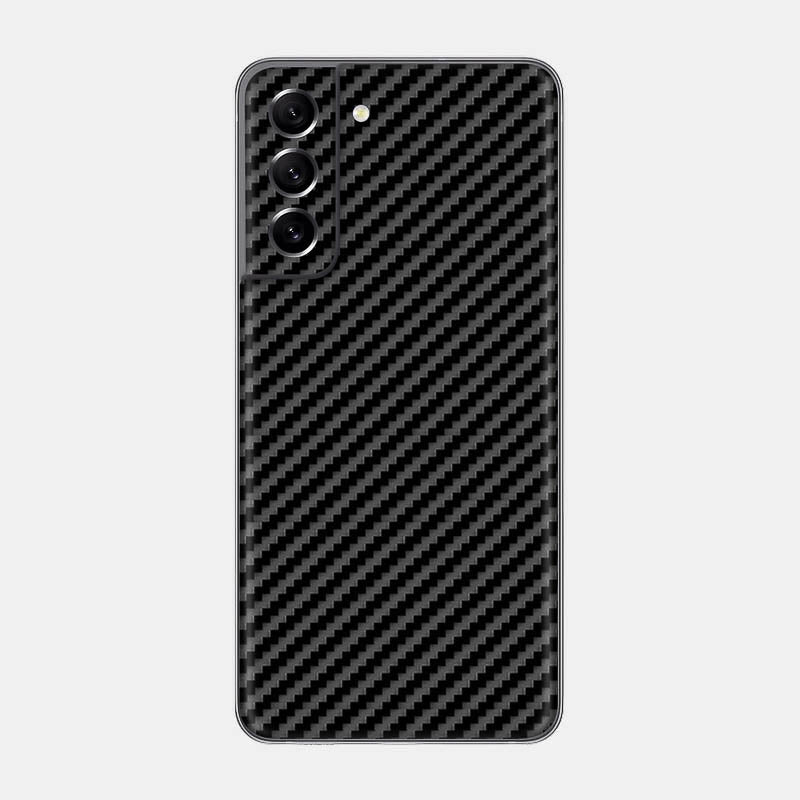 Carbon Fibre Black Glass Back