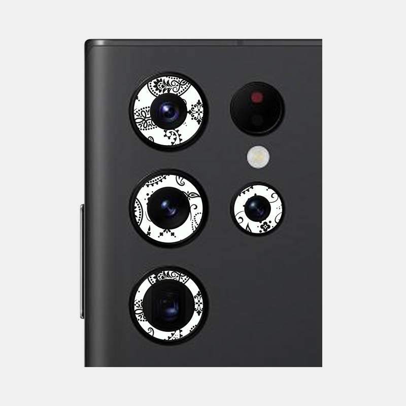 White Paisley Pack of 2