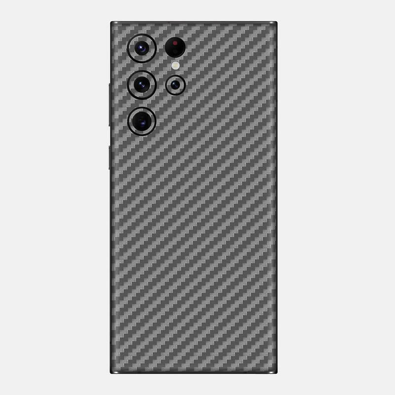 Carbon Fibre Grey Glass Back