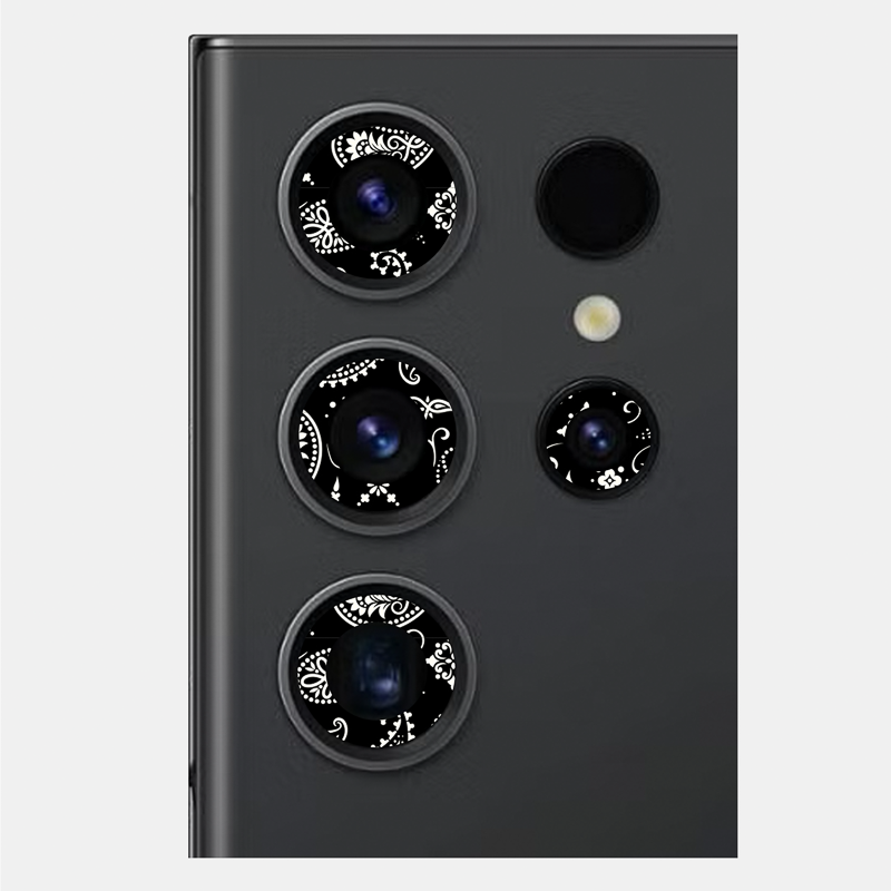 Black Paisley Pack of 2