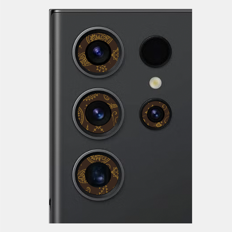 Brown Paisley Pack of 2