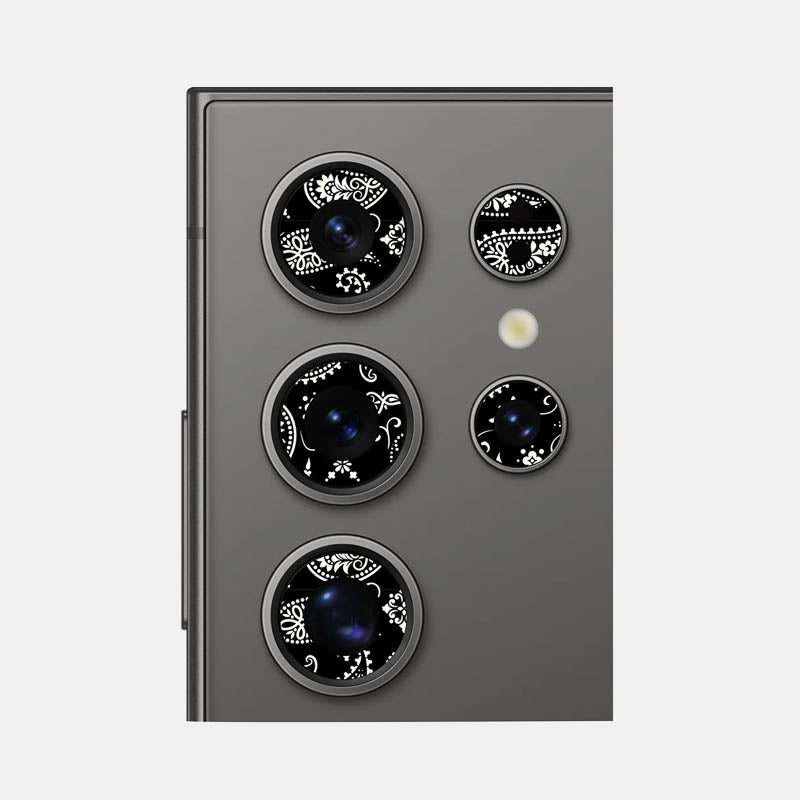 Black Paisley Pack of 2