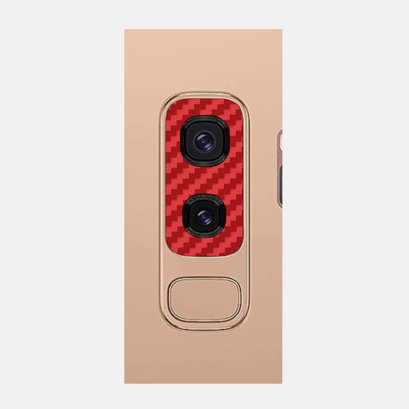 Carbon Fibre Red Pack of 2