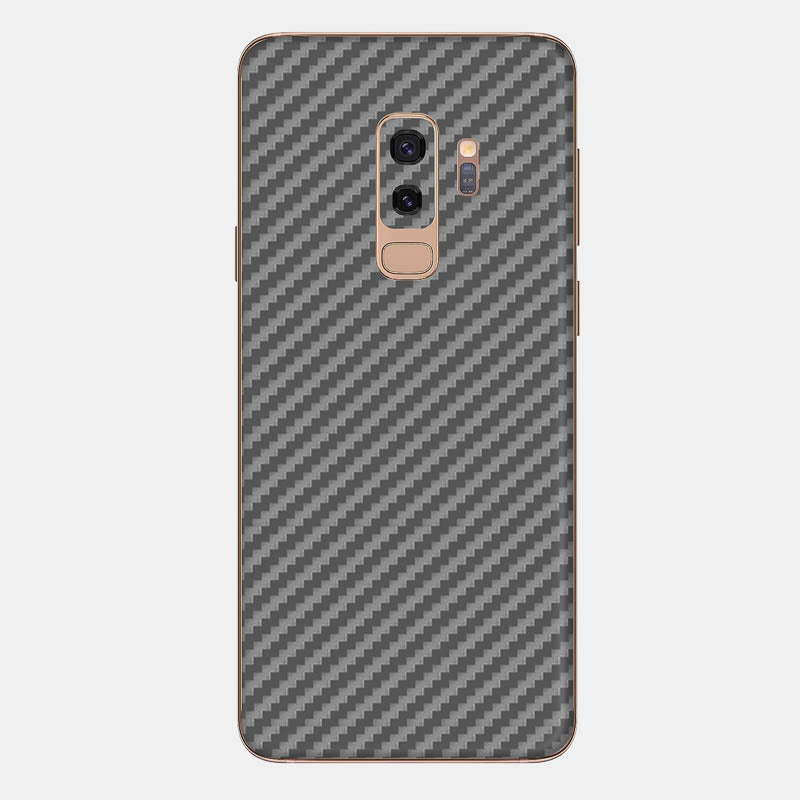 Carbon Fibre Grey Glass Back