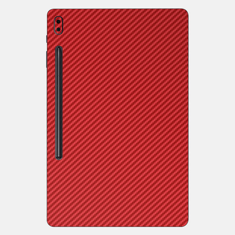 Carbon Fibre Red Full Body