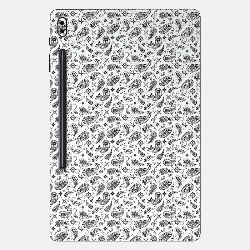 White Paisley Full Body