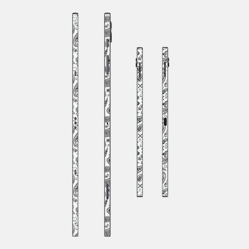 White Paisley Full Body