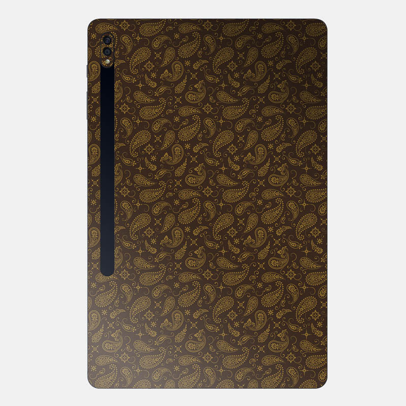 Brown Paisley Full Body