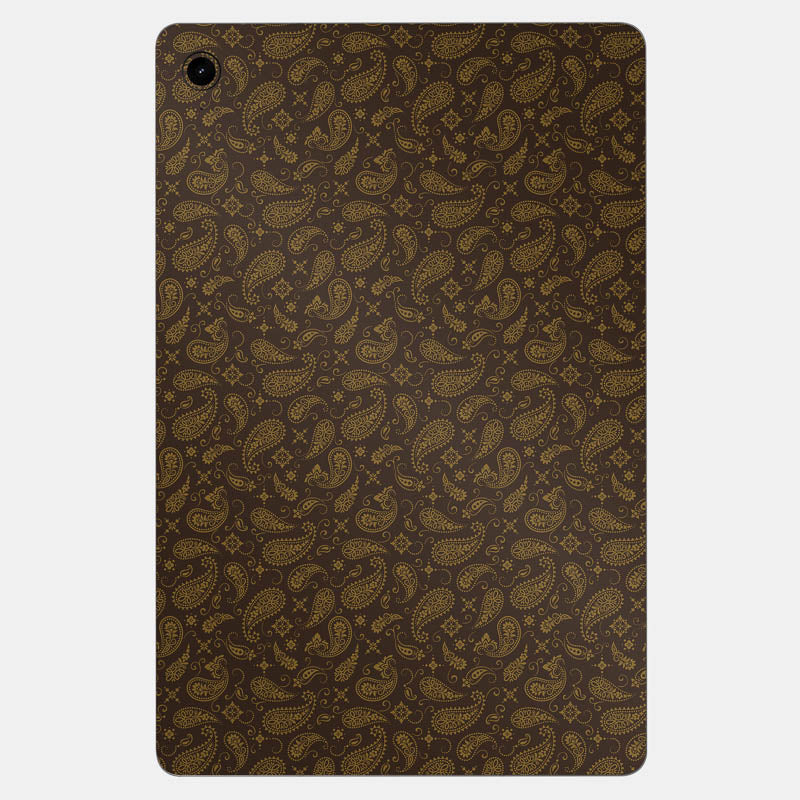 Brown Paisley Full Body