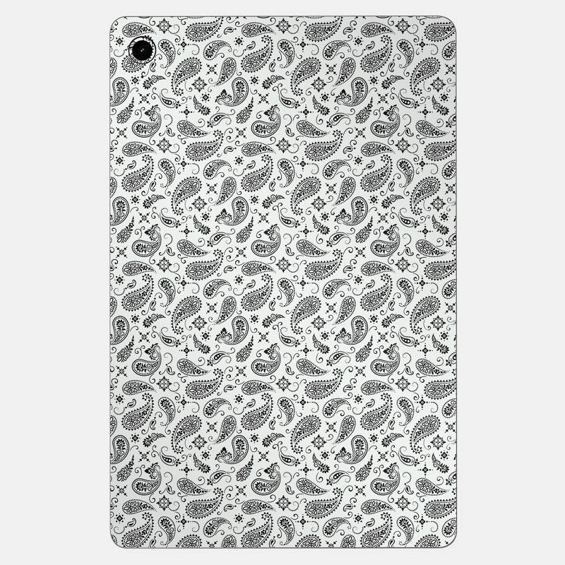 White Paisley Full Body