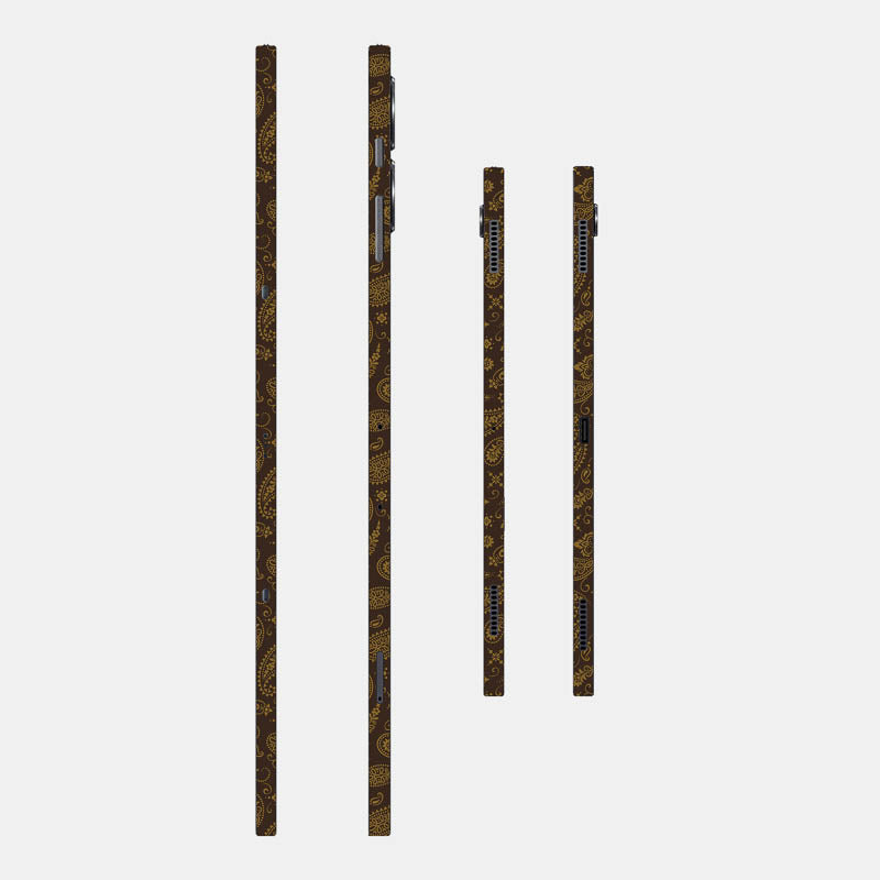 Brown Paisley Full Body