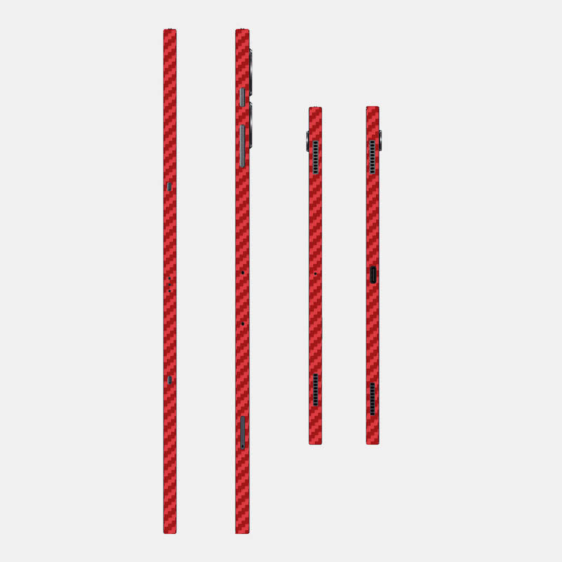 Carbon Fibre Red Full Body