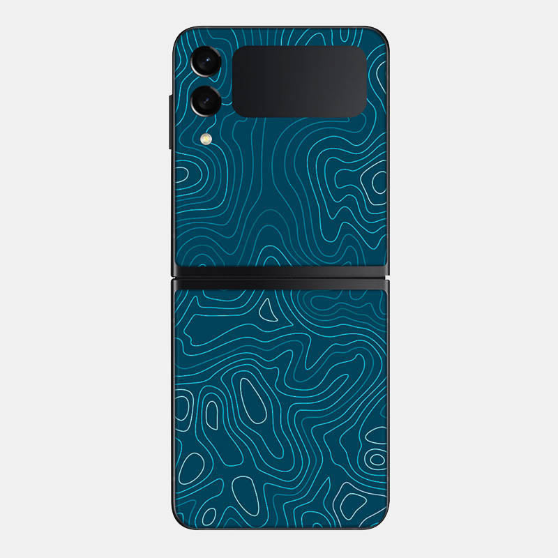 Aqua Glass Back
