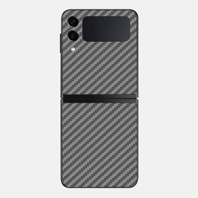 Carbon Fibre Grey Glass Back