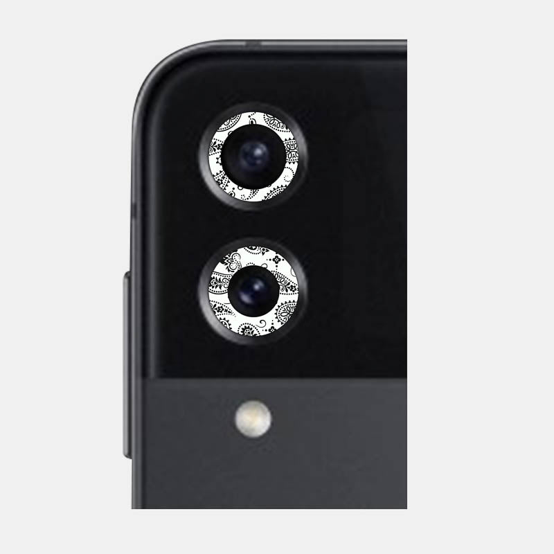 White Paisley Pack of 2