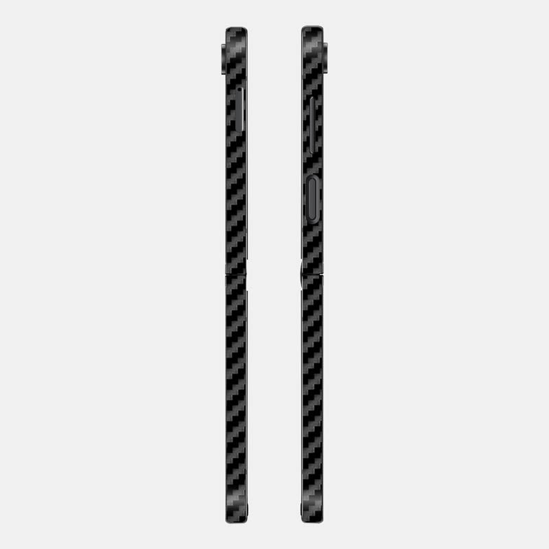 Carbon Fibre Black Glass Back