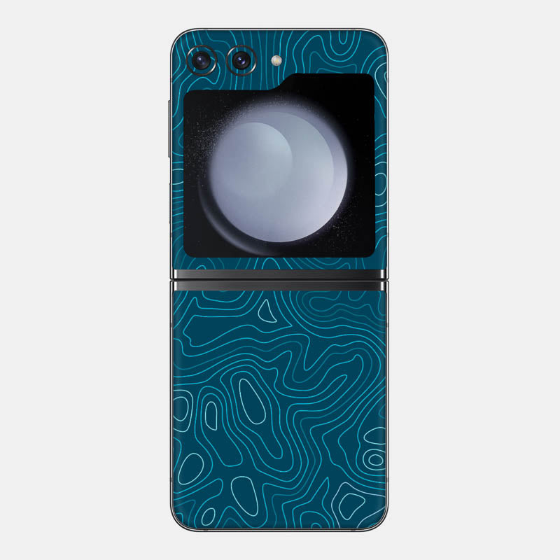 Aqua Glass Back