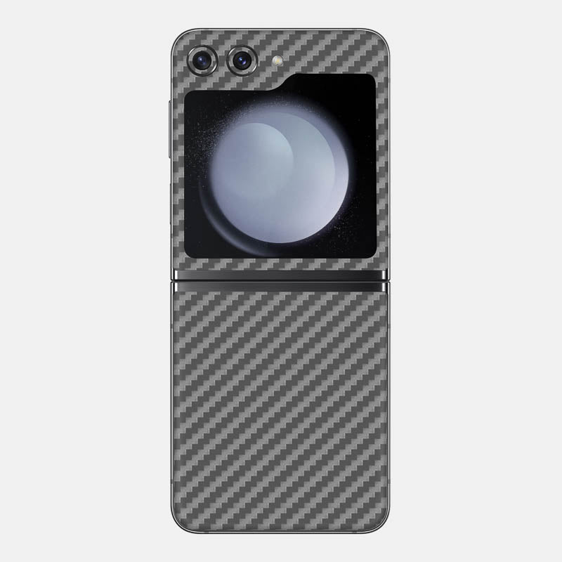 Carbon Fibre Grey Glass Back