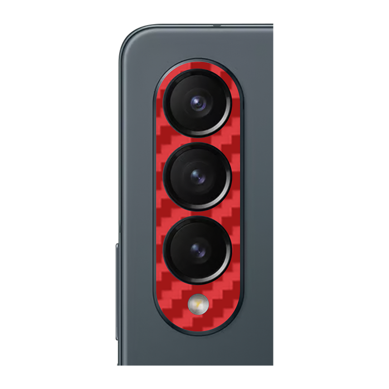 Carbon Fibre Red Pack of 2