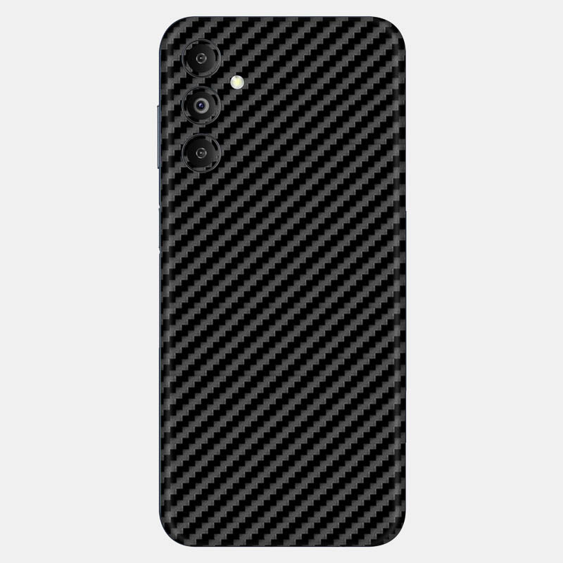 Carbon Fibre Black Glass Back