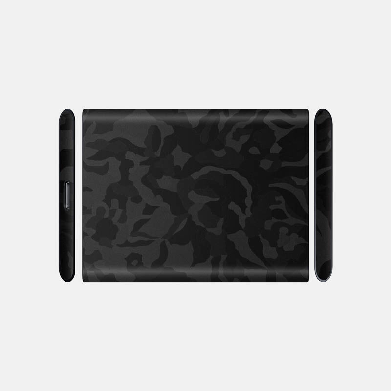 Full Body Black Camo