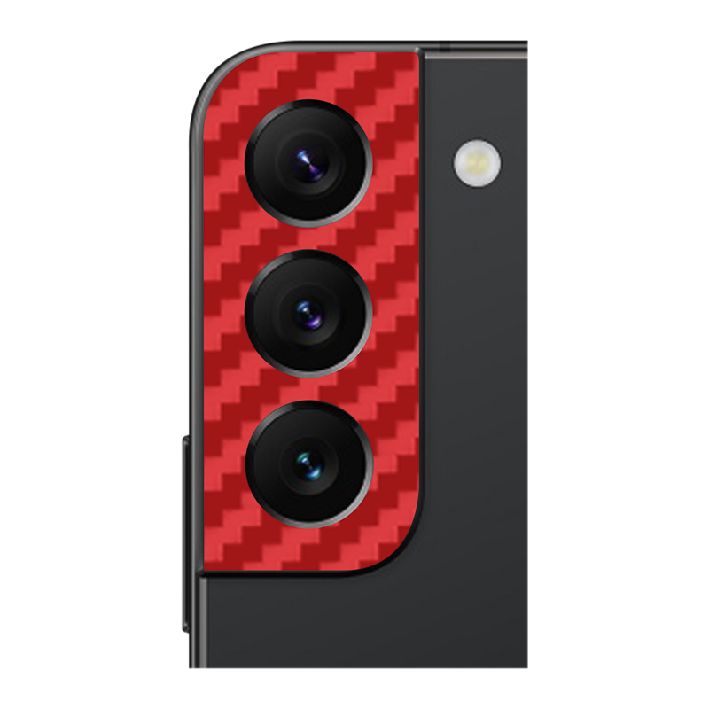 Carbon Fibre Red Pack of 2