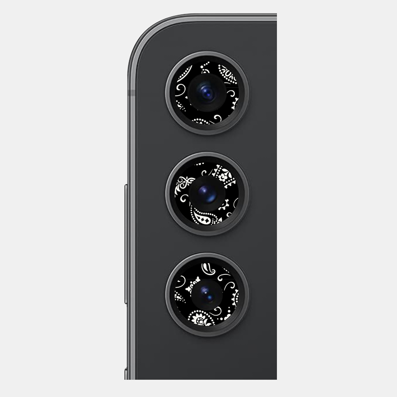 Black Paisley Pack of 2